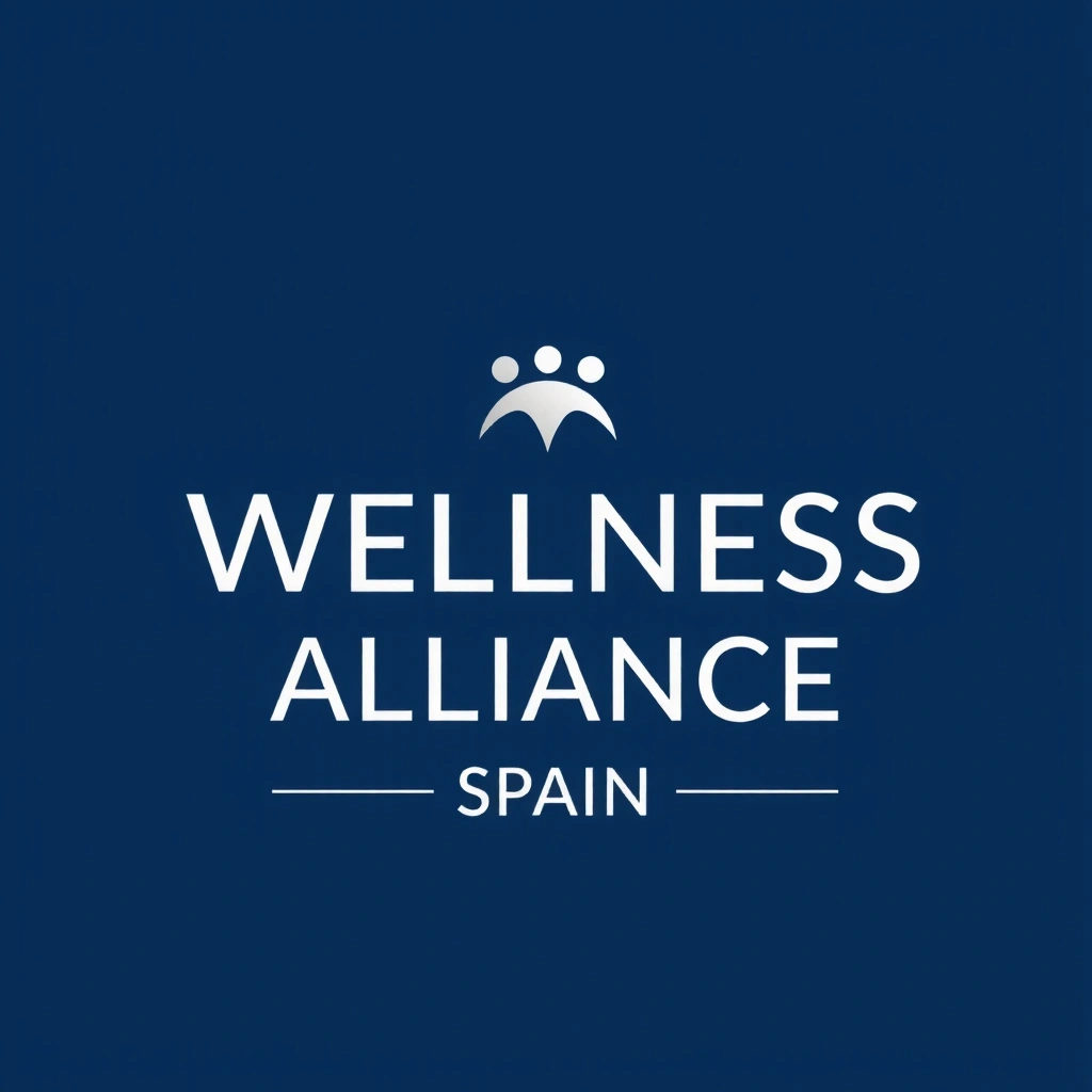 Logotipo de asociación de salud y bienestar.